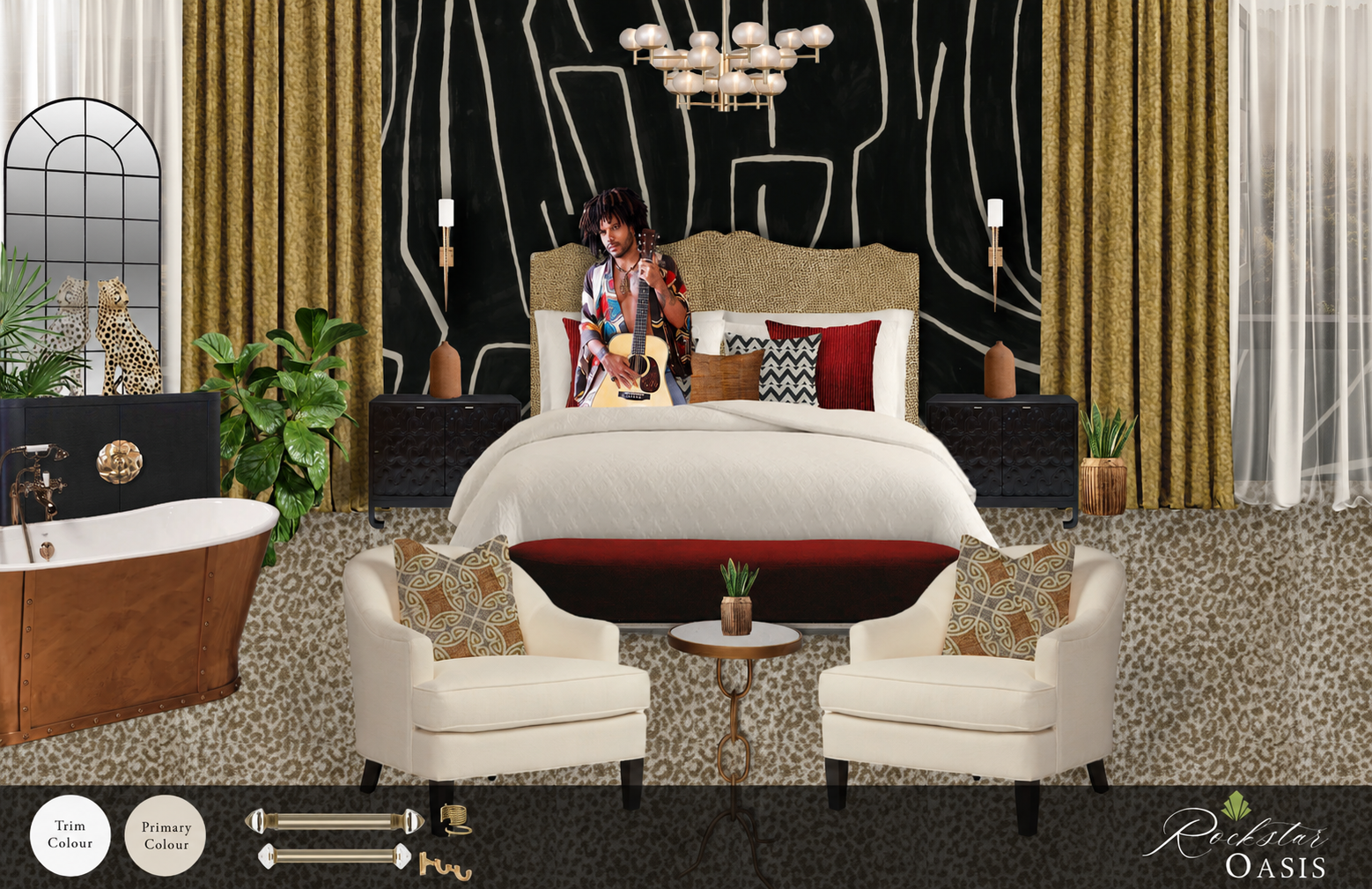 Celebrity Bedroom Project