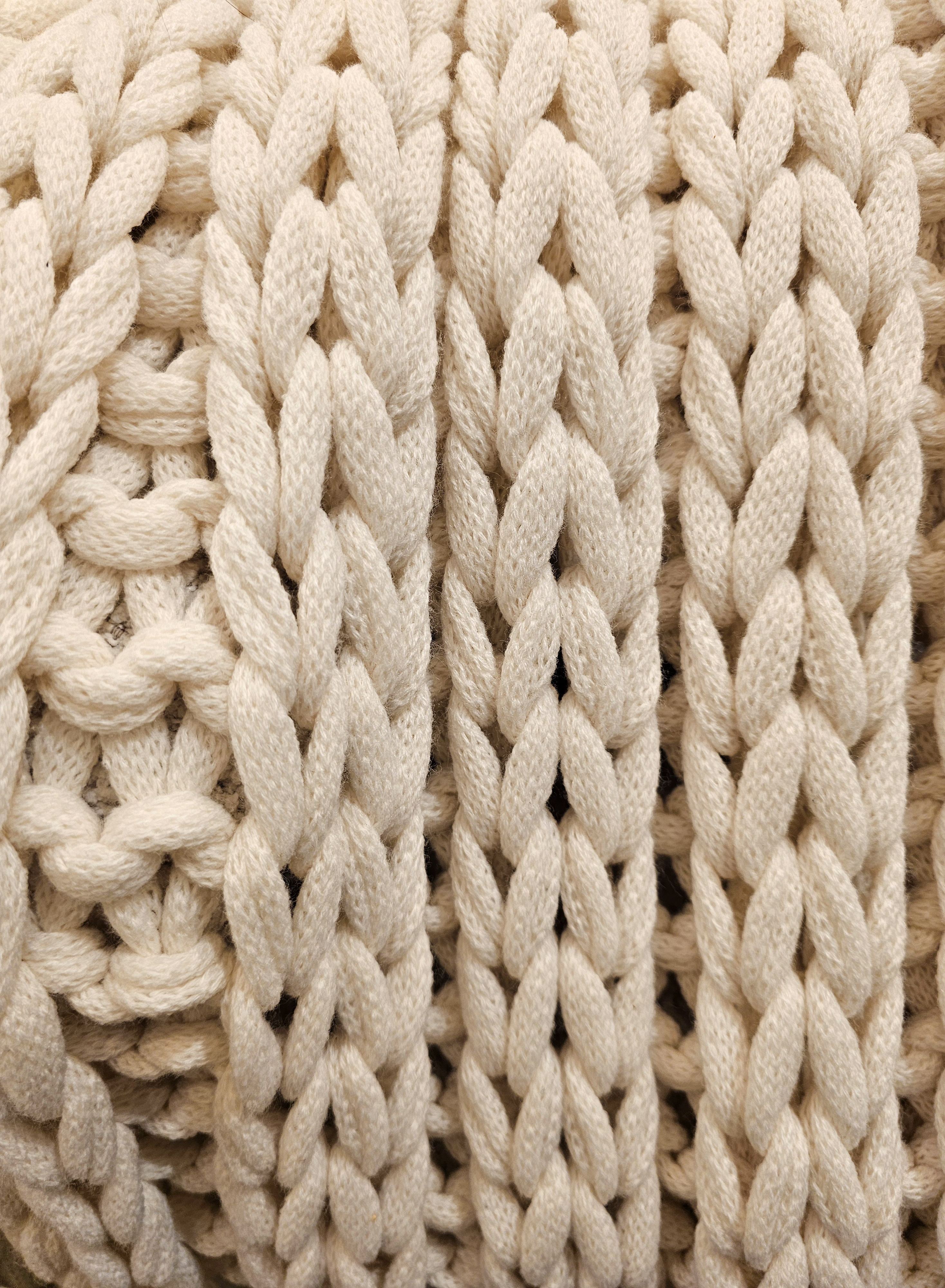 Texture Meets Tranquility â€” cable-knit texture