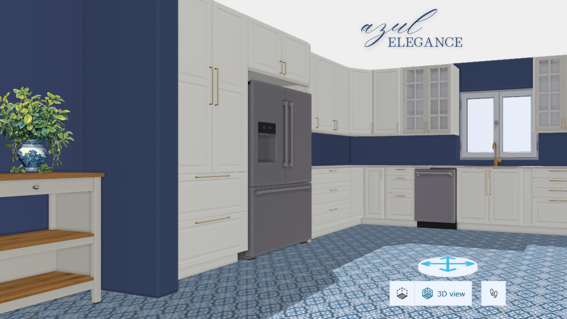 Azul Elegance â€” angled render