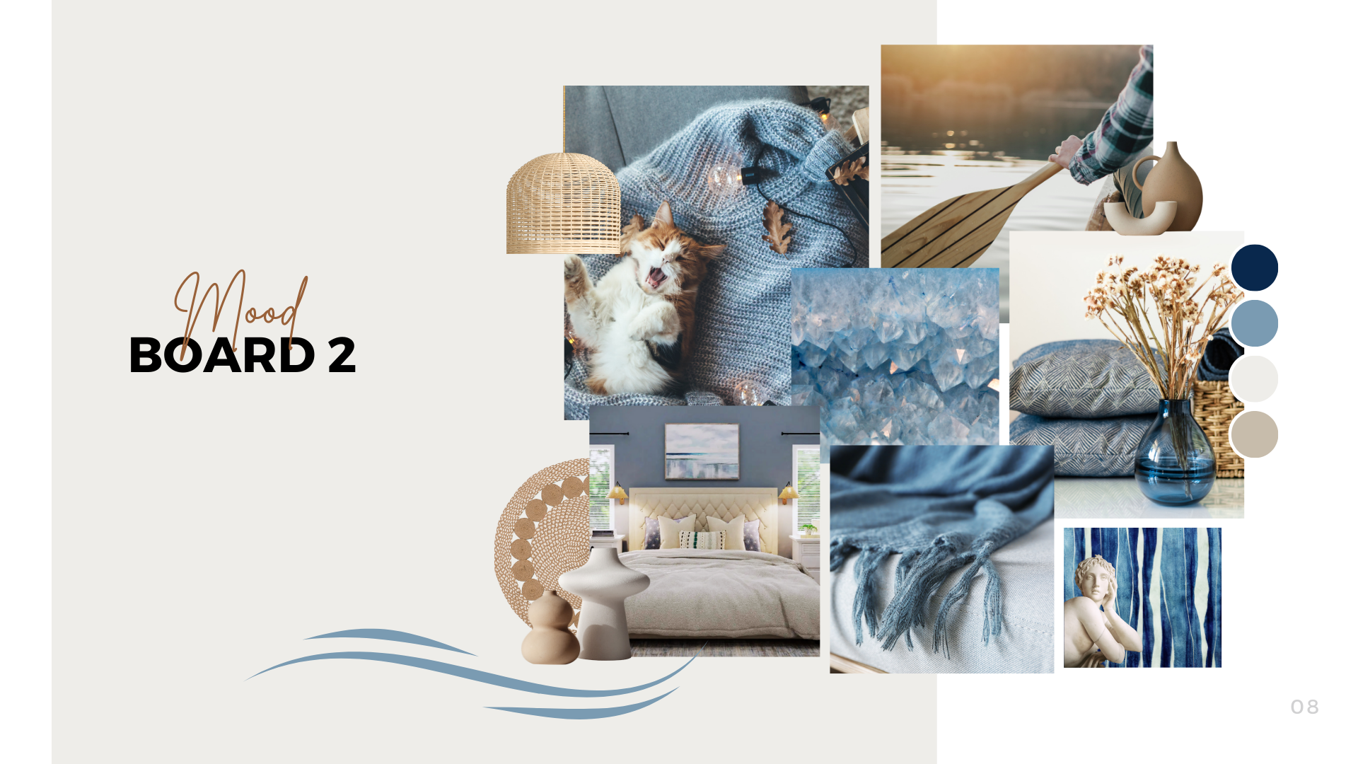 Mood Board 2 â€” coastal palette