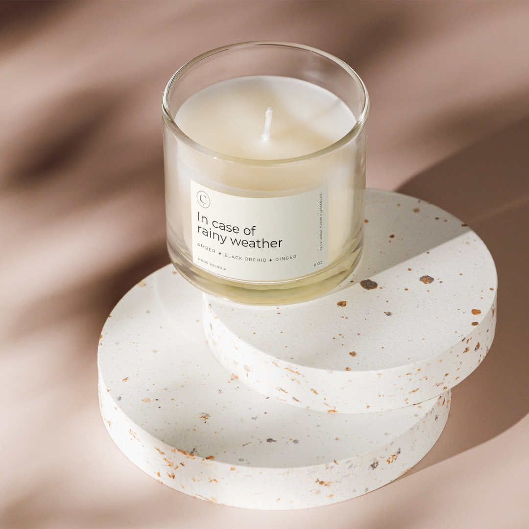 Candele — candle product shot