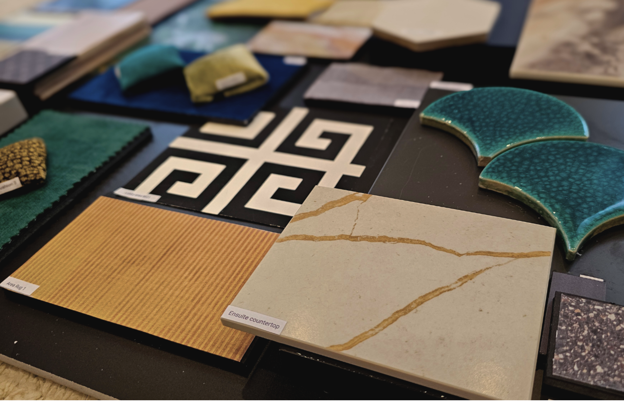 Urban Oasis — Fabric and Tile Samples